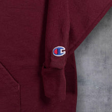 Load image into Gallery viewer, Champion University of Chicago Hoodie Mens M Burgundy College Sweatshirt
