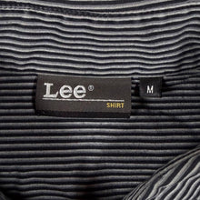 Load image into Gallery viewer, Early 00's Lee Classic Grey Black Striped Long Sleeve Cotton Shirt
