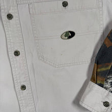 Load image into Gallery viewer, Mossy Oak Open Range Mens L Shirt Camo Hunting Woodland Button Up 100% Cotton
