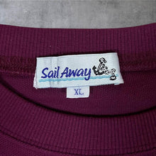 Load image into Gallery viewer, Vintage 90's Sail Away Victoria "Cruising The World" Embroidered Souvenir T-Shirt
