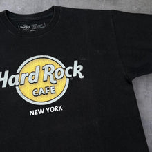 Load image into Gallery viewer, Hard Rock Cafe "New York" Classic Tourist Logo Spellout Graphic T-Shirt
