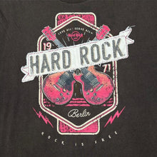 Load image into Gallery viewer, Hard Rock Cafe "Berlin" Souvenir Logo Spellout Graphic T-Shirt
