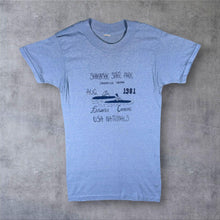Load image into Gallery viewer, Vintage 1981 USA Nationals Flatwater Canoeing T Shirt Shakamak Indiana Single Stitch XS S
