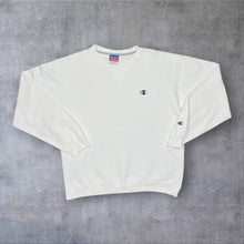 Load image into Gallery viewer, Early 00’s Champion Classic Basic Essential Embroidered Mini Logo Crewneck Sweatshirt
