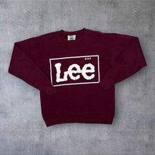 Load image into Gallery viewer, Vintage 90’s Lee Classic Big Logo Spellout Crewneck Sweatshirt
