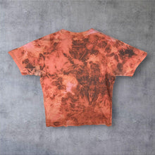 Load image into Gallery viewer, Billabong Skater Surfer Logo Spellout Graphic Orange-Tan Tie Dye Cotton T-Shirt
