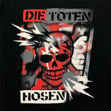 Load image into Gallery viewer, Die Toten Hosen Graphic Skull Logo Spellout Hard Rock Heavy Metal Band T-Shirt

