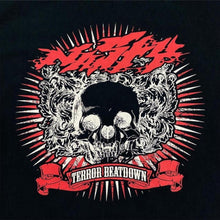 Load image into Gallery viewer, Nasty “Terror Beatdown” Graphic Spellout Hardcore Punk Band T-Shirt

