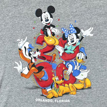 Load image into Gallery viewer, Vintage Sherry's Best Disney (2000) "Orlando Florida" Souvenir Graphic Grey T-Shirt
