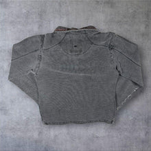 Load image into Gallery viewer, Mantaray Classic Washed Grey 1/4 Zip Pullover Sweatshirt
