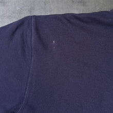 Load image into Gallery viewer, Champion Michigan Wolverines College Embroidered Spellout Navy Blue Sweatshirt
