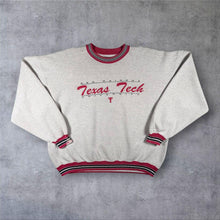 Load image into Gallery viewer, Vintage 90s Soffe Texas Tech Red Raiders Sweatshirt XL USA Made NCAA College
