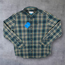 Load image into Gallery viewer, Columbia Vapor Ridge III Mens L Plaid Shirt NWT AM8053 Long Sleeve Outdoor
