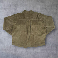 Load image into Gallery viewer, FatFace Ebb &amp; Flow Womens XL Corduroy Chore Jacket Khaki Utility Shacket

