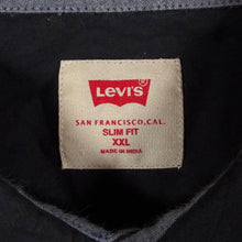 Load image into Gallery viewer, Levi's Red Tab Classic Black Long Sleeve Cotton Shirt
