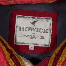 Load image into Gallery viewer, Howick Rugby Shirt Mens M 06 Crest Heavyweight Long Sleeve Preppy Polo Navy Blue
