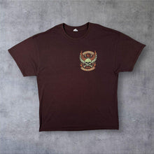 Load image into Gallery viewer, Sturgis 2016 Black Hills Rally T Shirt Skull Wings Biker Double Sided Brown
