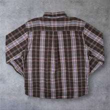 Load image into Gallery viewer, Vintage Mossy Oak Cowboy Western Multi Check Long Sleeve Popper Shirt

