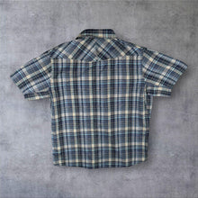 Load image into Gallery viewer, Patagonia Bandito Shirt Mens L Blue Plaid Western Snap STY54025 SP18
