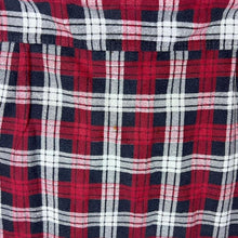 Load image into Gallery viewer, Vintage Hualu Red Grey White Plaid Check Long Sleeve Flannel Button-Up Shirt
