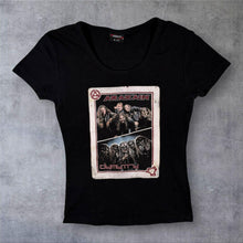 Load image into Gallery viewer, Arakain Dymytry Tour 2014 T Shirt Womens M Czech Metal Psy-Core Rare
