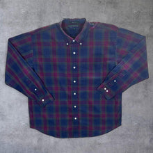 Load image into Gallery viewer, Vintage Claybrooke Tartan Plaid Check Long Sleeve Button-Up Cotton Shirt
