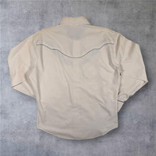 Load image into Gallery viewer, Vintage 70s Campus Rugged Country Western Shirt L Pearl Snap Cowboy Yoke USA
