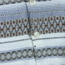Load image into Gallery viewer, Vintage Nettelstroth Switzerland Geometric Shirt Mens M 80s 90s Grandad
