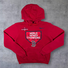 Load image into Gallery viewer, Nike MLB Boston Red Sox 2018 World Series Champions Baseball Graphic Red Hoodie
