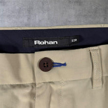 Load image into Gallery viewer, Rohan Men's Grand Tour Chinos Beige Walking Travel Trousers Size 32R
