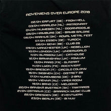 Load image into Gallery viewer, Hideous Divinity “Adveniens Over Europe 2018” Technical Brutal Death Metal Band Tour T-Shirt
