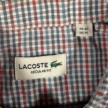 Load image into Gallery viewer, Lacoste "Regular Fit" Multi Check Cotton Long Sleeve Button-Down Shirt
