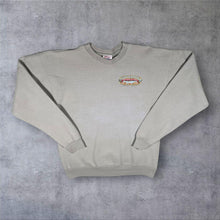 Load image into Gallery viewer, Trader Ricky's Cocoa Beach Florida Hanes Sweatshirt Manatee Fishing Medium Y2K
