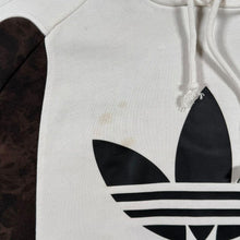 Load image into Gallery viewer, Adidas Colour Block Big Logo Spellout Graphic Tie Dye Pullover Hoodie

