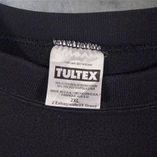 Load image into Gallery viewer, Vintage 90s Tultex Wolf Moon Sweatshirt 2XL Black Made USA Wildlife Graphic
