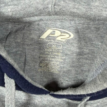 Load image into Gallery viewer, Pro Player "Umaine Black Bears" Embroidered College Raglan Grey Navy Hoodie
