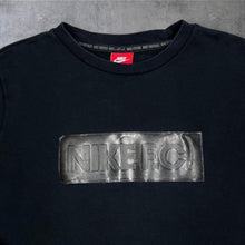 Load image into Gallery viewer, Nike F.C. Football Black Sweatshirt Mens Medium Embossed Logo Crew Neck
