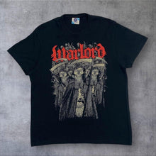 Load image into Gallery viewer, Early 00’s Warlord Graphic Spellout Heavy Metal Music Band T-Shirt
