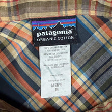 Load image into Gallery viewer, Patagonia Long Sleeved Good Shirt Mens M Brown Plaid Organic Cotton 52251 Western
