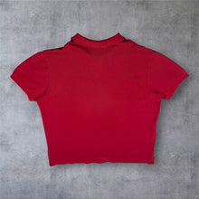 Load image into Gallery viewer, Early 00's Polo Ralph Lauren "Custom Fit" Red Cotton Short Sleeve Polo Shirt
