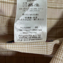 Load image into Gallery viewer, Patagonia Island Hopper Shirt Mens XL 52180 Fishing Fly Plaid Organic Cotton Blend
