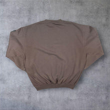 Load image into Gallery viewer, Vintage 90s Puma Sweatshirt Large Faded Brown Embroidered Logo Crewneck L
