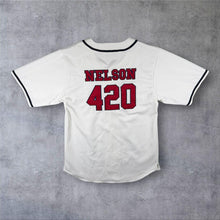 Load image into Gallery viewer, Willie Nelson 420 Baseball Jersey 3XL White Country Music Official Merch
