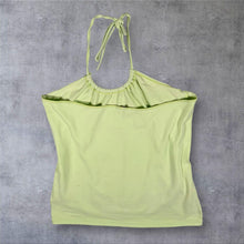 Load image into Gallery viewer, Early 00's Y2K Rip Curl Surfer Skater Stretch Cotton Halter Neck Cami Top
