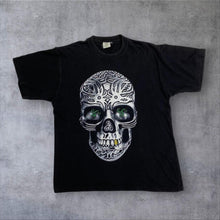 Load image into Gallery viewer, Vintage PR Activewear Gothic Tribal Tattoo Skull Graphic T-Shirt
