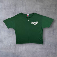 Load image into Gallery viewer, Vintage 90's Swingster "Bingo's Milwaukee" USA Tourist Green Single Stitch Henley T-Shirt
