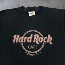 Load image into Gallery viewer, Early 00's Hard Rock Cafe "Hurghada" Souvenir Logo Spellout Graphic T-Shirt
