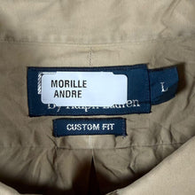 Load image into Gallery viewer, Vintage Polo Ralph Lauren "Custom Fit" Brown Beige Cotton Button-Down Long Sleeve Shirt
