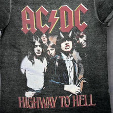Load image into Gallery viewer, AC/DC "Highway To Hell" Lightweight Distressed Effect Hard Rock Band T-Shirt
