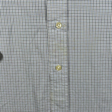 Load image into Gallery viewer, Polo Ralph Lauren "Regent Custom Fit" Blue Black White Check Long Sleeve Cotton Dress Shirt
